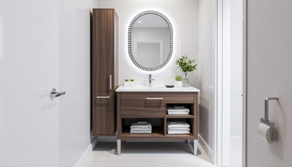 corner vanities